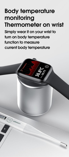 Imagen 10 de 10 de Smartwatch W26 Serie 6 Año 2021