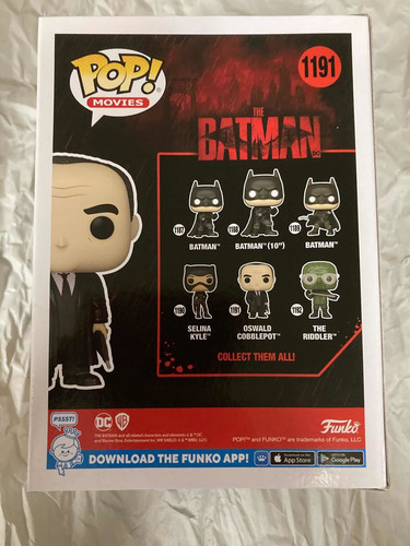 Oswald Cobblepot 1191 Dc Batman Pingüino Robert Funko Pop