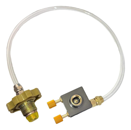 Adaptador Para Recarga De Tanque De Gas Con Sin Adaptador