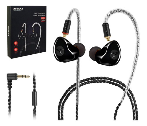Dcmeka Auriculares In-ear C/ Monitor De Oído Y Sonido Nítido