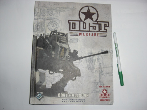 Libro Dust Warfare Core Rulebook Fantasy Flight Games