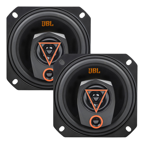 Kit Par 4 Polegadas Jbl 80w Rms 4trms80 Triaxial Full Range