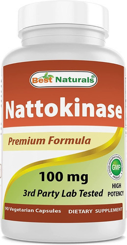 Nattokinase Premium Salud Cardiovascular 90 Capsulas Eg N18 Sabor Nd