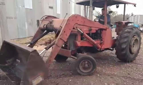Imagen 2 de 10 de Pala Cargadora Frontal Massey Ferguson Envios Al Pais