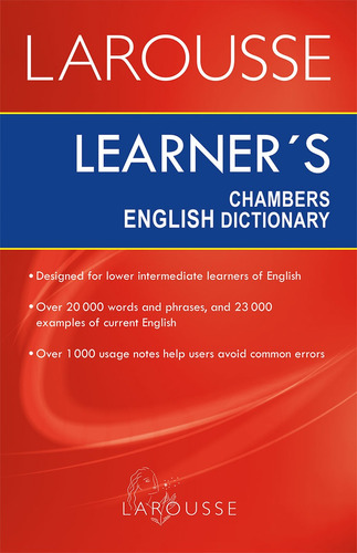 Learner's Chambers English Dictionary, de Higgleton, Elaine. Editorial Larousse, tapa blanda en inglés, 1999