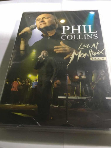 Phil Collins Live At Montreux 2004 Dvd Doble Nuevo Cerrado