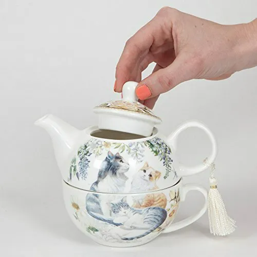 Set De Té Para Gato Compatible Con Bits And Pieces