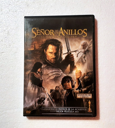 Dvd -  El Señor De Los Anillos - El Retorno Del Rey  