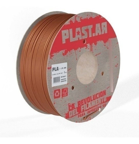 Filamento Impresora 3d Plastar Pla 1,75 Nuevo 1 Kg