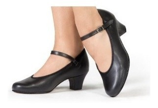 Sapato Dança De Salão Capezio Com Salto De 4 Cm (ref 30n)