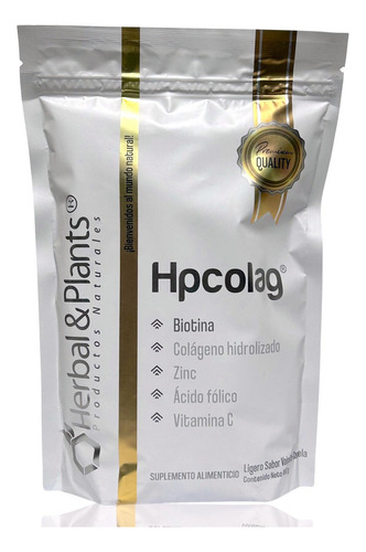 Hpcolag Colageno Hidrolizado Vainilla 450 G Herbal & Plants