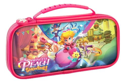 Estuche Nintendo Switch Princesa Peach Rosa Hori