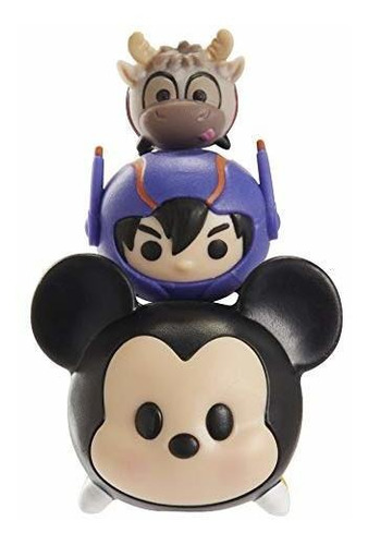 Figuras Tsum Tsum 3-pack: Mickey / Hiro Himado / Sven
