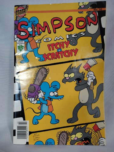 Simpsons Comics 10 Editorial Vid