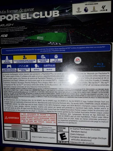 Juego Ps4 Fc 25 Como Nuevo (Usado)