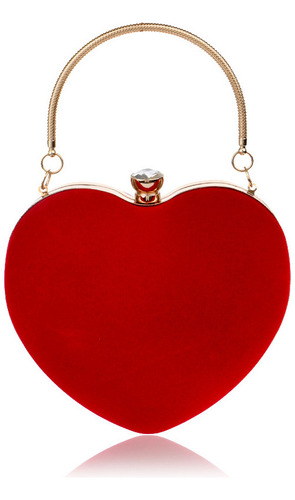 Bolso En Forma De Corazón Moda Mujer