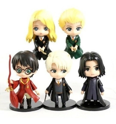 Set Figuras Harry Potter Qposket Hermione Draco Luna