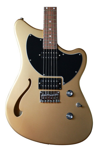 Guitarra Semi Acustica Tagima Jet Blues Gold Series Brasil