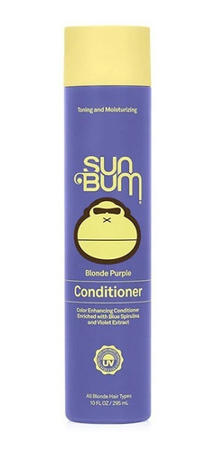 Sun Bum-acondicionador Púrpura Cabellos Rubio/castaño 295ml