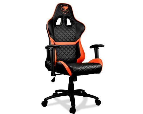 Imagen 2 de 8 de Silla Gamer Cougar Armor One Color Negro/naranja, 180°