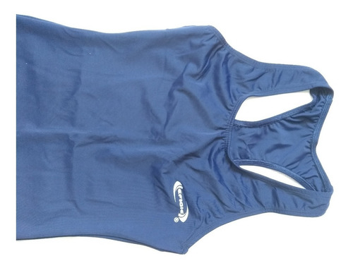 Traje De Baño Natacion Dama Unitalla 28-34 Compresion Azul A