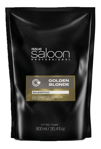 Shampoo Iluminador Rubios Dorados Golden Blonde Issue 900ml