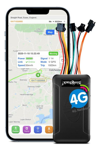 Sinotrack 4g Gps Tracker Para Vehículos, St-906l Gps Tracker Locator Dispositivo De Seguimiento De Ubicación En Tiempo Real Con Monitor De Voz Coche Motocicleta Dispositivo Gps Para Camión Taxi