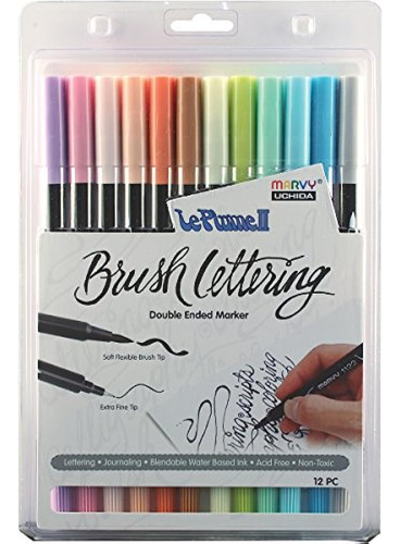 Kit De Marcadores De Colores Pastel Para Lettering