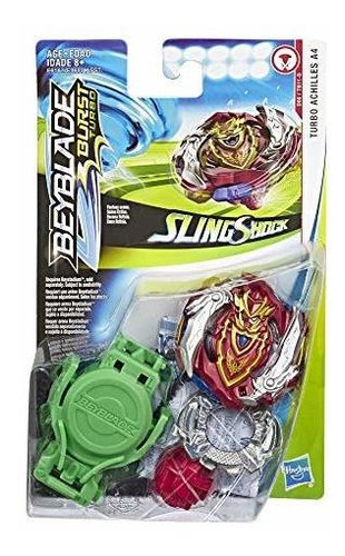 Beyblade Turbo Achilles A4 - Lanzador Y Peonza, 8+