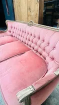 Comprar Sofá Sillón 3 Cuerpo Estilo Francés Luis Xvi  Capitoné