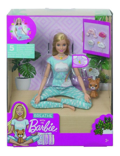 Boneca Barbie Medita Comigo Mattel