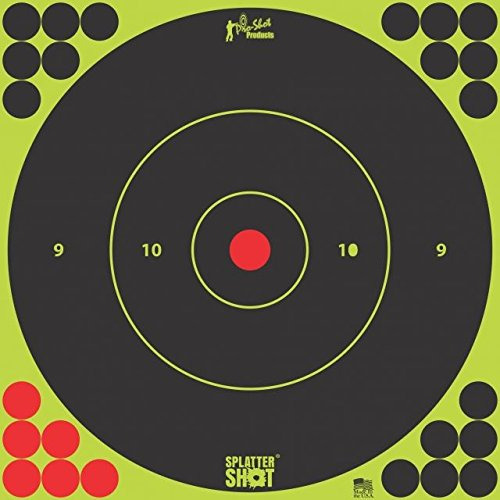 Pro Shot Splatter Shot Bullseye (60 Target Package), Verde, 