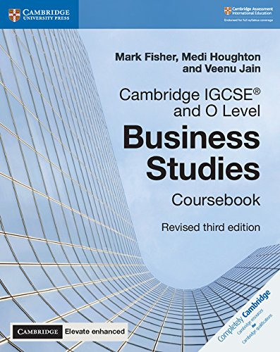 Libro Cambridge Igcse® And O Level Business Studies Revised