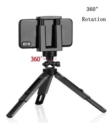 Imagem 4 de 6 de Tripe Profissional Flexível Inclui Cabeça TriPod 22 Cm 12 Cm