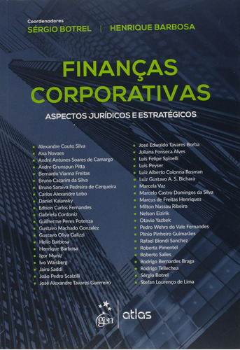 Finanças Corporativas - Aspectos Jurídicos E Estratégicos, de Botrel, Sérgio. Editora Atlas Ltda., capa mole em português, 2016