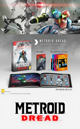 Metroid Dread Special Edition Nintendo Switch (Usado)