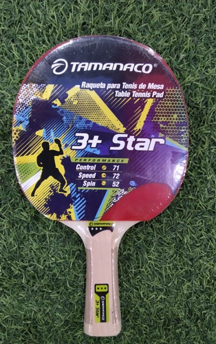 Raqueta Ping Pong Tamanaco 3 Estrellas ***