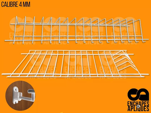 Imagen 5 de 6 de Locero Escurridor Platos Organizador 90 Cm (iva Inc.)