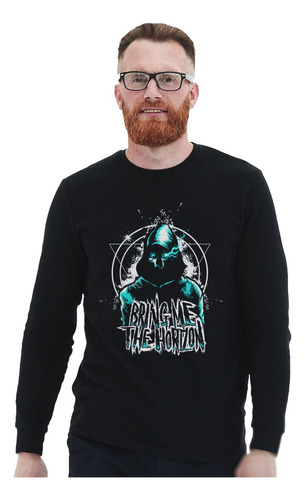 Polera Ml Bring Me The Horizon Reaper Punk Impresión Directa