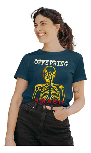 The Offspring Varios Diseños Punk Rock Polera Mujer Dtf