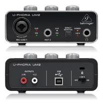 Comprar Placa De Audio Behringer Um2 Interfaz Grabacion