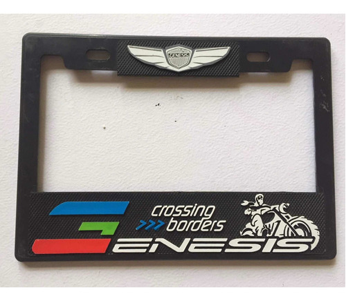 Portaplaca Moto Motocicleta Placa Grande Yamaha Génesis