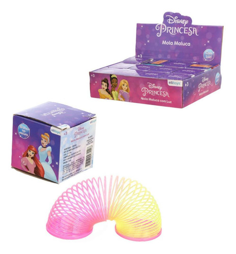 Mola Maluca Princesas Com Luz Display Com 12 Unidades