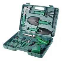 Comprar Kit De Jardinería 10 Pzs + Estuche P\u002F Indoor Outdoor Jardín Color Verde Oscuro