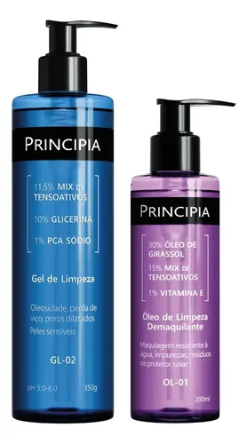 Principia Kit Limpeza Profunda Pele Sensível Gl-02 + Ol-01