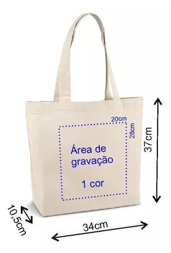 Ecobag de Algodão Cru