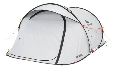 Barraca De Camping 2 Seconds Fresh&black | 2 Pessoas Quechua