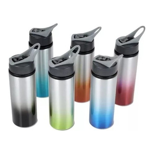 Termo Termico Aluminio 600 Ml Sport Nuevo