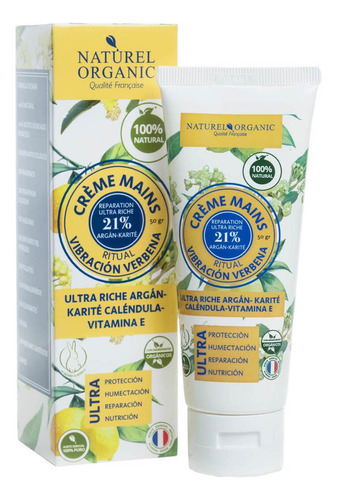 Crema De Manos Vibración Verbena 50 Gr