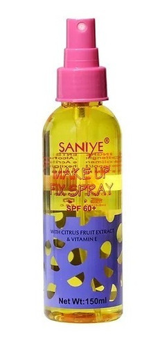 Fijador De Maquillaje Saniye Make Up Fix Spray Varios Sabor